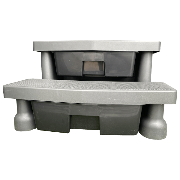 Easy Step Storage Tray Twin Pack - BLACK - Image 2