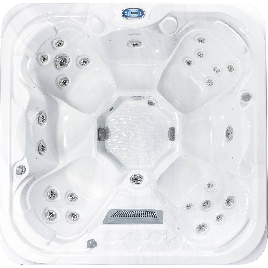 SB354S HSG282 Silver White Marble with Cover - Image 2