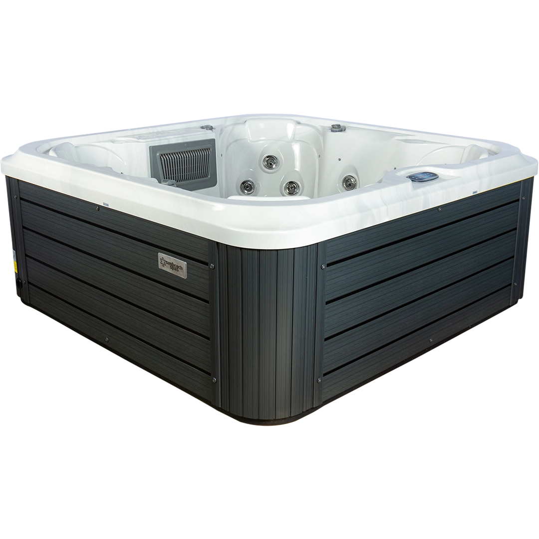 SB354S HSG282 Silver White Marble with Cover - Image 5