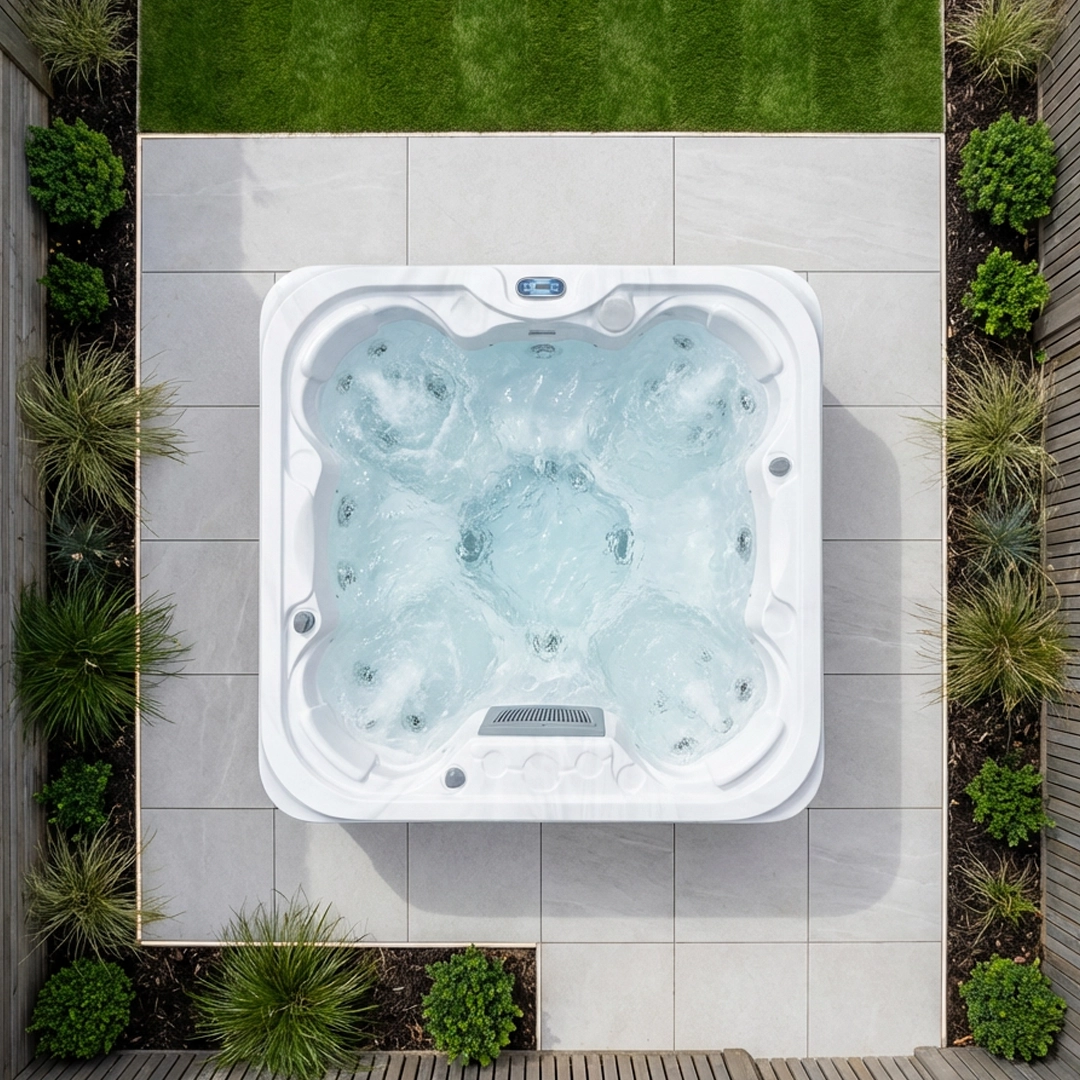 SB354S HSG282 Silver White Marble with Cover