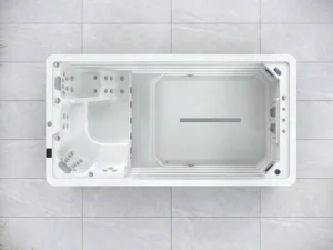 Easy Life Pro 4.4 Alpine White with Inverter & Cover Swim Spa