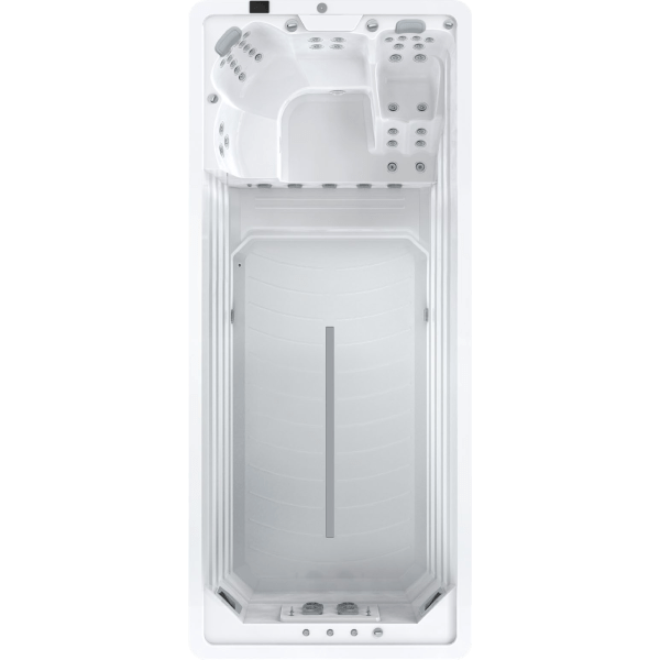 Easy Life Pro 5.5 Alpine White with Inverter & Cover Swim Spa