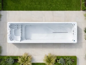 Easy Life Pro 8.0 Alpine White with Inverter & Cover swim spa