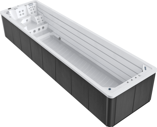 Easy Life Pro 8.0 Alpine White with Inverter & Cover swim spa - Image 3