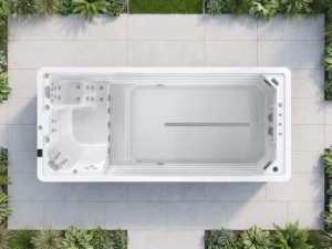 Easy Life Pro 5.5 Alpine White with Inverter & Cover Swim Spa