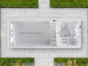 Aqua Life Hydro 6.0 Duo Alpine White Swim Spa