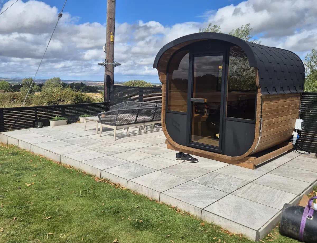 Sauna Installation Darras Hall, Ponteland, Northumberland